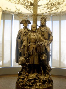 National Museum of the American Indian Statue